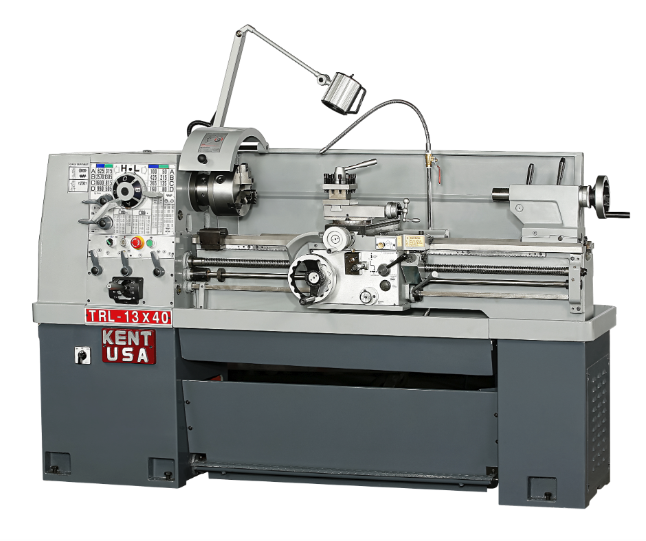 an image of the lathe machine offered by the HECM machine shop
